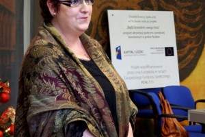 Kierownik OPS Aleksandra Winiewska